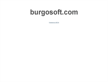 Tablet Screenshot of burgosoft.com